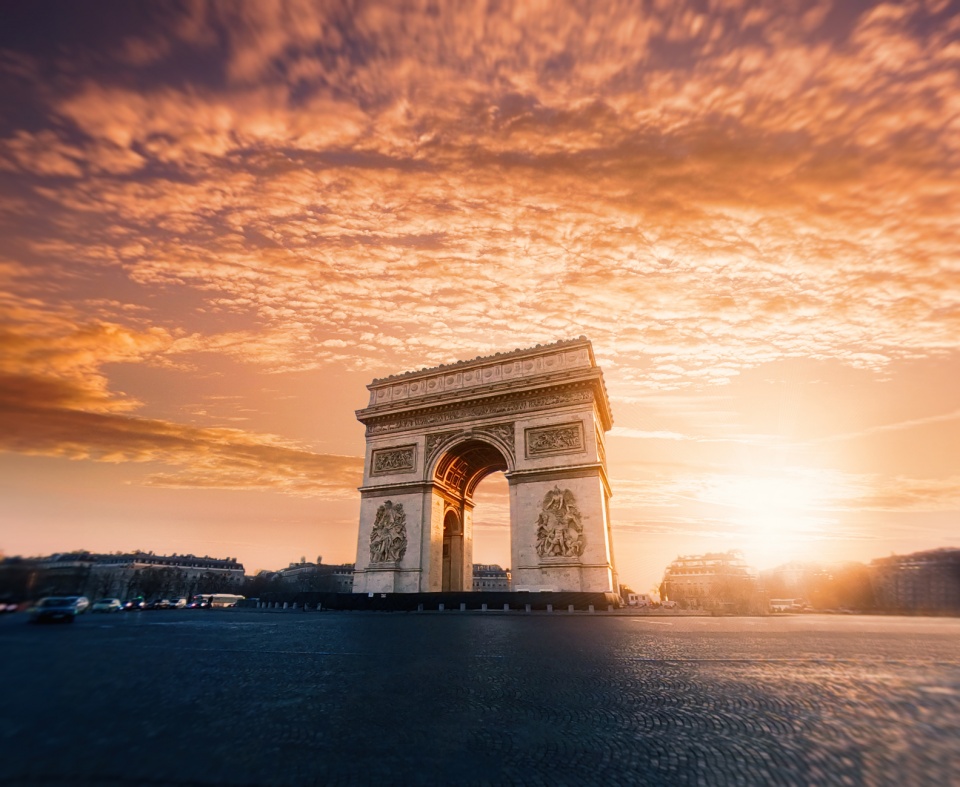 Arco do Triunfo - Paris - France [ Ver imagem original ]